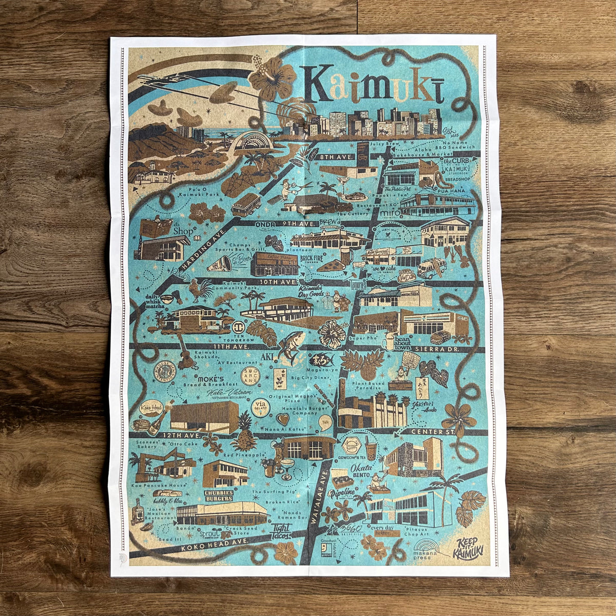 makana press Hawai'i Art Map Kaimuki The Public Pet